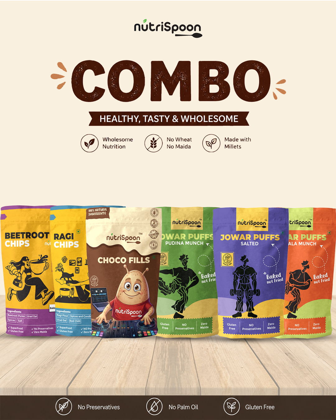 Snack Attack - The ultimate healthy snacking box (Pack of 6)