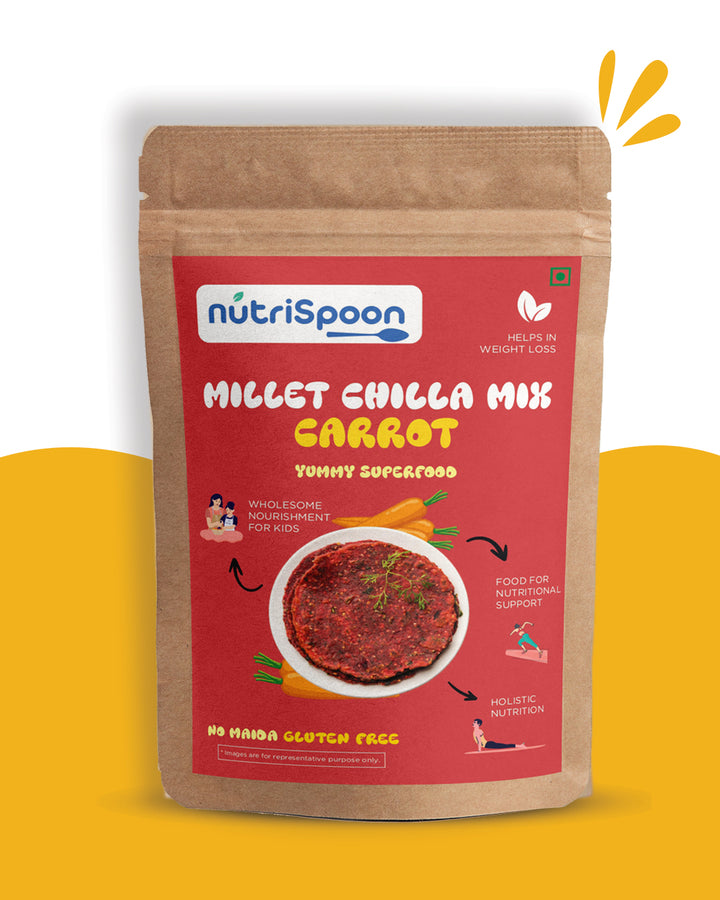 Millet Chilla Mix  - Carrot