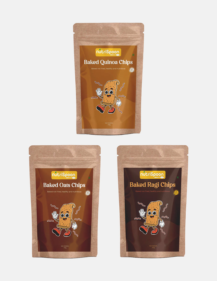 Supergrain Chips Combo - Crunch Clean, Snack Smart
