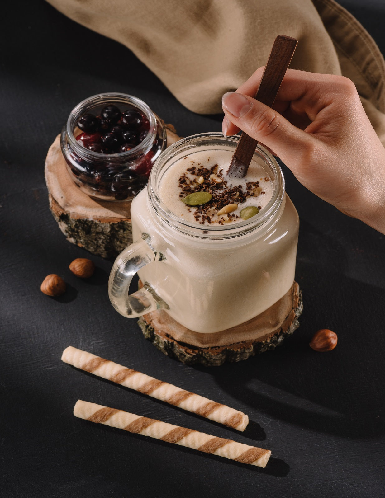 Cocoa & Nut Powder Milk Mix